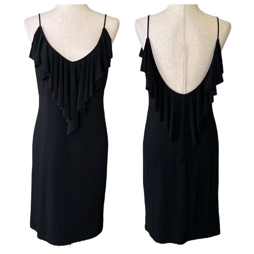 Ronni Nicole spaghetti strap flowy dress